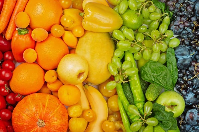 Obst und Gemüse Vielfalt